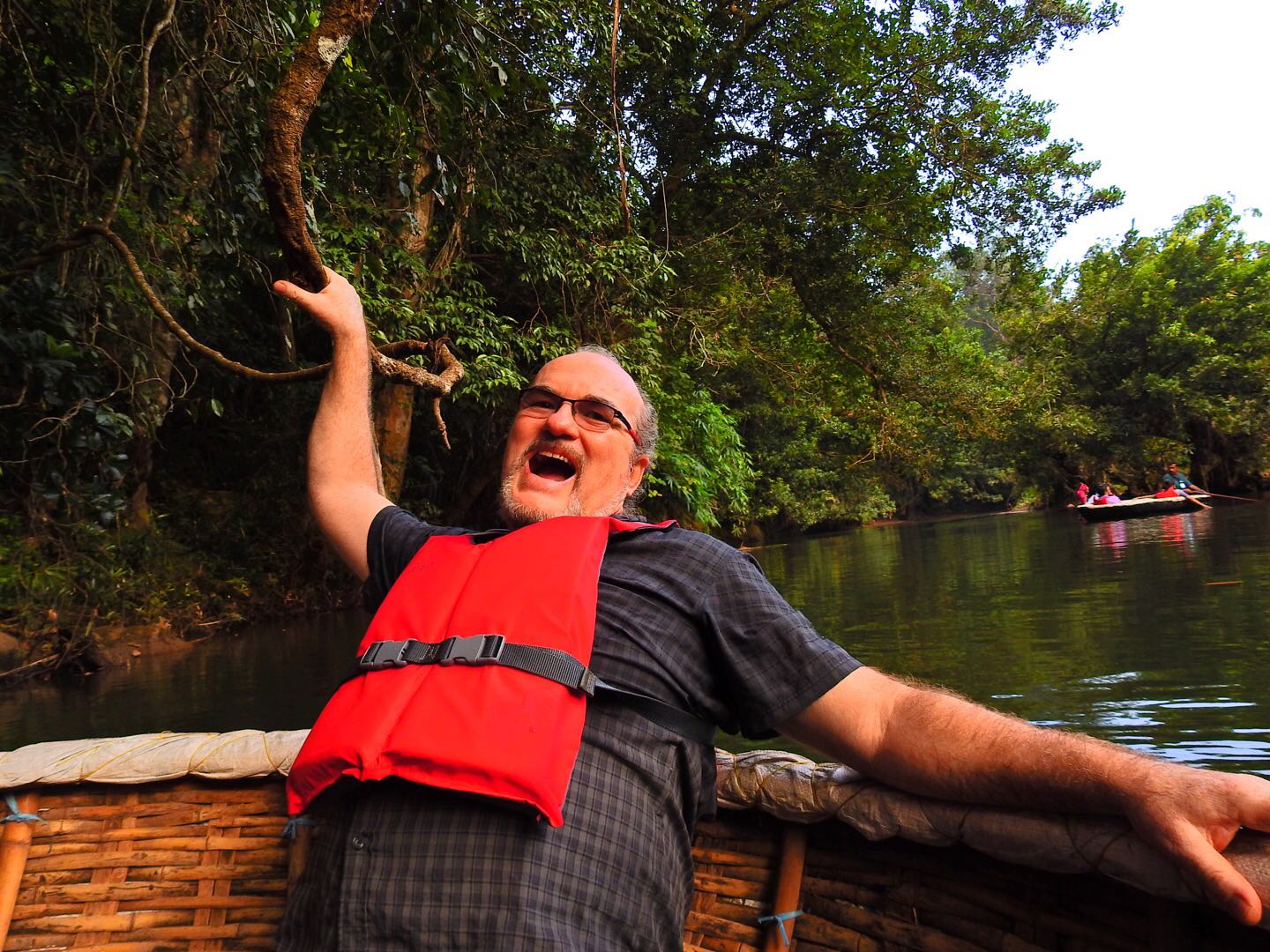 Hans from Switzerland on a ride in Gavi.